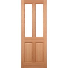 LPD Malton 2L Glazed Hardwood External Door 1981x838x44mm - MALHWDDG33