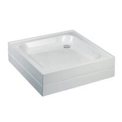 JT Merlin Shower Tray 1000 X 1000 With 4 Ups - A100M140