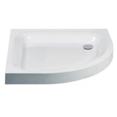 Just Trays Ultracast Right Hand Offset Quadrant Shower Tray 1000x800mm - White - A1080RQ100