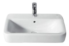 Roca Senso Square 55cm Basin One Tap Hole - Basin Only