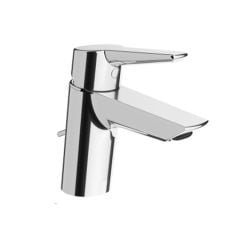 Vitra Solid S Basin Mixer with Pop Up Waste - Chrome A42441VUK