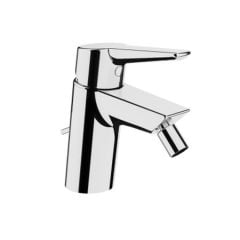 Vitra Solid S Bidet Mixer with Pop Up Waste - Chrome A42443VUK