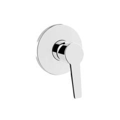Vitra Solid S Built In Shower Mixer - Exposed Part for A42213VUK - Chrome A42447VUK