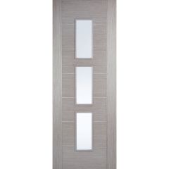 LPD Hampshire 3L Pre-Finished Light Grey Internal Door 1981x686x35mm - LGRHAMGL27