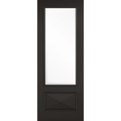 LPD Knightsbridge 1L Primed Plus Black Internal Door 1981x762x35mm - KNIBLACG30