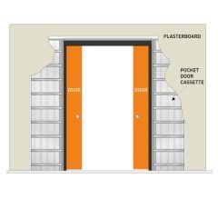 JB Kind Double Pocket Conversion Kit 120x65x2020mm - DBLLEAFKIT915