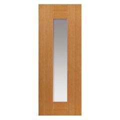 JB Kind Axis Oak Glazed Internal Door 1981x686x35mm - VOAXI23G