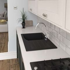Abode Oriel Single Bowl Granite Sink - AW3112