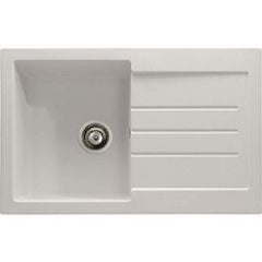 Abode Xcite Single Bowl & Drainer Granite Sink - AW3120