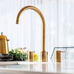Abode Profile 3 4 In 1 Boiling Water Tap - Antique Brass - PT1053