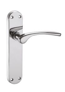 LPD Musca Bathroom Door Handle Pack - Polished Chrome - HARDMUSPCPRI