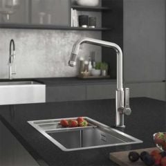 Abode Studio Single Bowl Stainless Steel Sink - AW5134