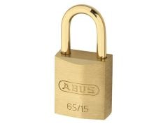 Abus 65MB/15mm Solid Brass Padlock Carded - ABU65MB15C