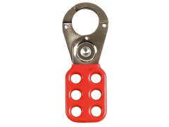 Abus 701 Lock Off Hasp 25mm (1in) Red - ABU701R