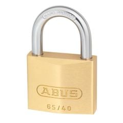 ABUS Mechanical 65/40 40mm Brass Padlock Keyed 404 - ABUKA03899