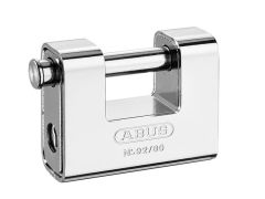 ABUS Mechanical 92/80 80mm Monoblock Brass Body Shutter Padlock Carded - ABU9280C
