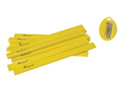 Advent Carpenter Pencils (Tub of 10 + Sharpener) - ADVACPTUB10