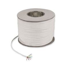 8 Core Alarm Cable White (1m Meter)