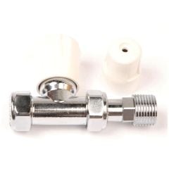 Straight Eclipse Rad Valve 15mm x 1/2"