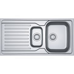 Franke Antea 1.5 Bowl Inset Kitchen Sink Reversible AZN 651 - Stainless Steel - 101.0489.526