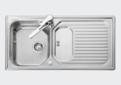 Leisure Sinks Aqualine 1.0 Bowl Inset Kitchen SinkReversible - AQ9851
