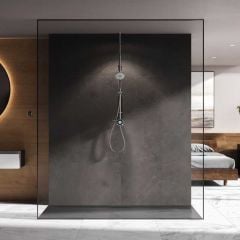 Aqualisa Optic Q Smart Shower Exposed with Adjustable Head - Gravity Pumped - OPQ.A2.EV.23