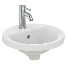 Armitage Shanks Edit R 38cm Countertop Washbasin with 1 Tap Hole