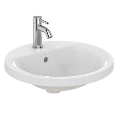 Armitage Shanks Edit R 48cm Countertop Washbasin with 1 Tap Hole - S079001