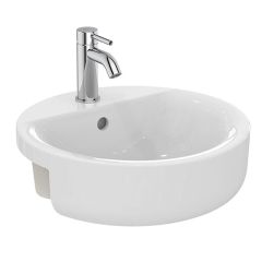 Armitage Shanks Edit R 45cm Semi-Countertop Basin with 1 Tap Hole - S079201