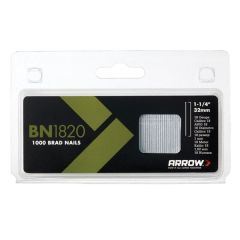 Arrow BN1820 Brad Nails 32mm 18g Pack 1000 - ARRBN1820