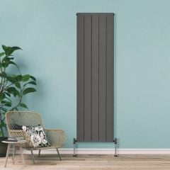 Towelrads Ascot 4 Section Single Radiator 1800x407mm - Anthracite - 510096