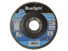 BlueSpot Tools Sanding Flap Disc 115mm 80 Grit - B/S19694
