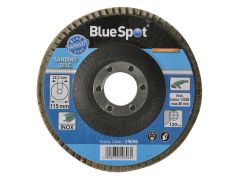 BlueSpot Tools Sanding Flap Disc 115mm 120 Grit - B/S19696