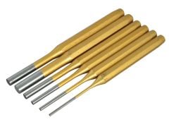 BlueSpot Tools Gold Pin Punch Set of 6 - B/S22449