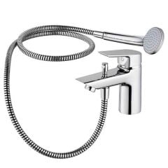 Ideal Standard Tesi Bath Shower Mixer With Shower Set - B1957AA