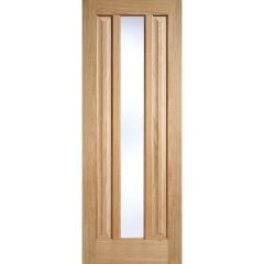 LPD Kilburn 1L Unfinished Oak Internal Door 1981x838x35mm - KILOAKGL33
