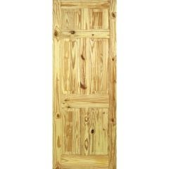 LPD 6P Knotty Pine Internal Door 1981x711x35mm - PIN6P28