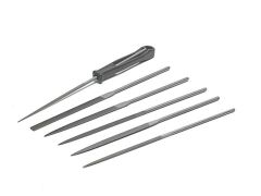 Bahco Needle Set of 6 Cut 2 Smooth 2-470-16-2-0 160mm (6.2in) - BAH470