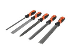 Bahco File Set 5 Piece 1-477-08-2-2 200mm (8in) - BAH47708