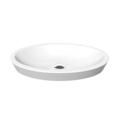 Essential IVY Vessel Oval Basin Only 580mm Wide 0 Tap Hole - EC7011