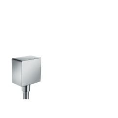 AXOR Showersolutions Fixfit Square Wall Hose Outlet - Chrome - 36732000
