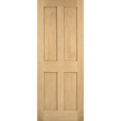 LPD London Unfinished Oak Internal Door 1981x762x35mm - OLON30