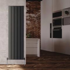 Towelrads Berkshire 5 Section Single Radiator 1800x510mm - Anthracite - 510131