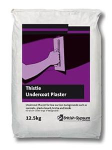 British Gypsum Thistle Bonding Undercoat Plaster 25Kg