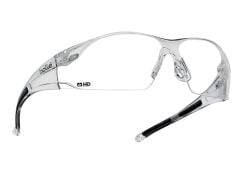Bolle Safety Rush Safety Glasses - Clear HD - BOLRUSHDPI