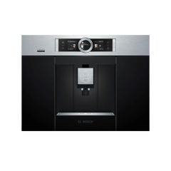 Bosch Series 8 CTL636ES6 Built-In Coffee Machine - Stainless Steel - Front End View