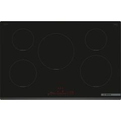 Bosch Series 6 80cm Induction Hob With Home Connect - Black - PIV831HB1E