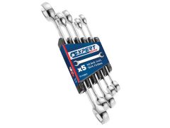 Britool Expert Flare Nut Wrench Set of 5 7x9, 8x10, 11x13, 12x14 & 17x19mm - BRIE112501B