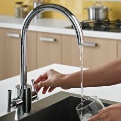 The stylish Bristan Artisan kitchen mixer
