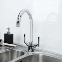 Bristan Chive Easyfit Kitchen Mixer Tap - Chrome - CHV EFSNK C